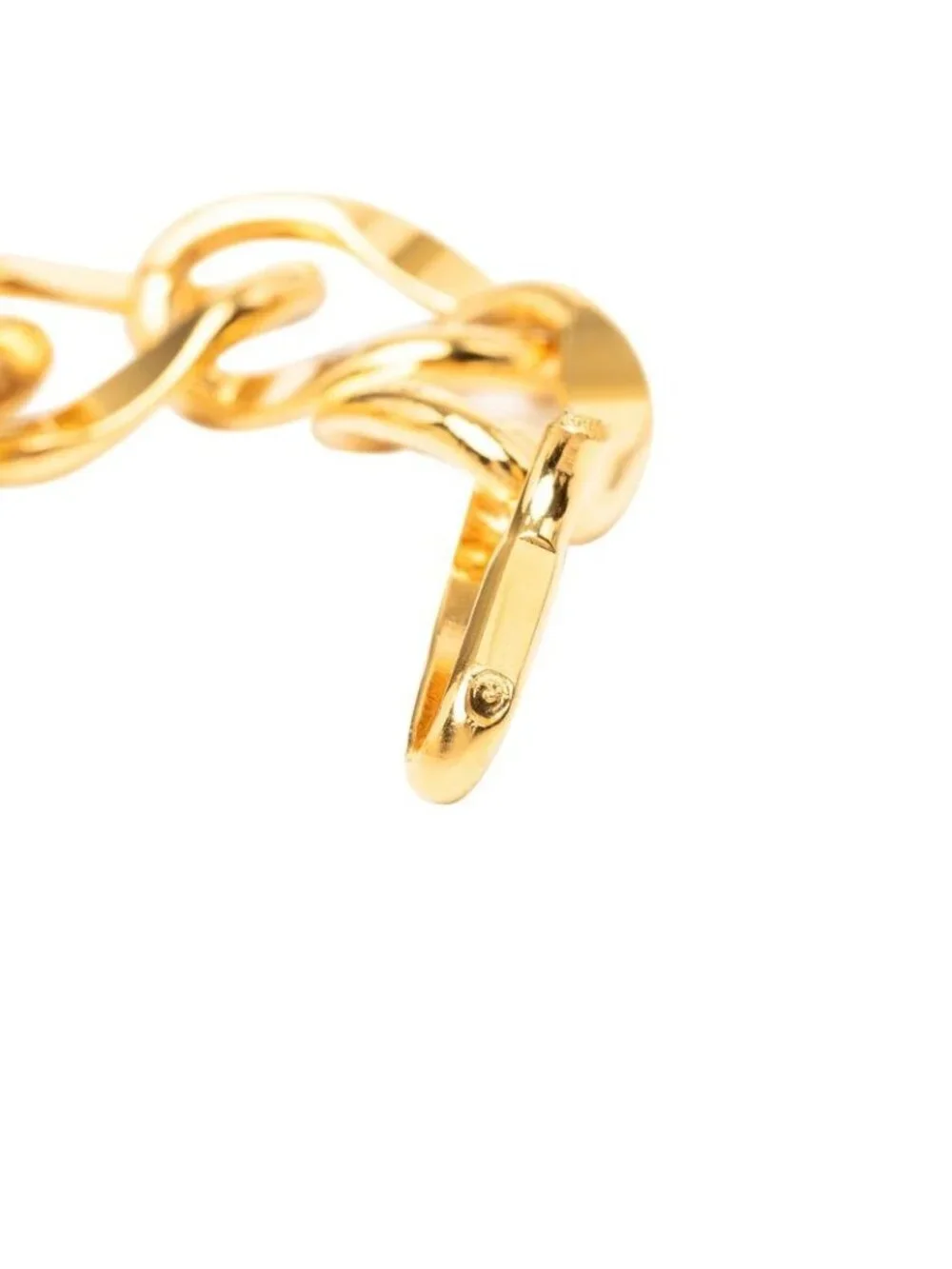 Chanel Logo Plate CC 31 Rue Cambon Chain Belt Gold Plated